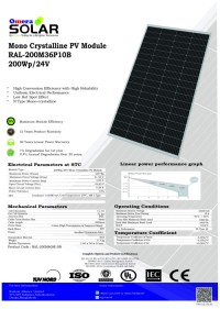 SOLAR PV MODULE / SOLAR PANEL