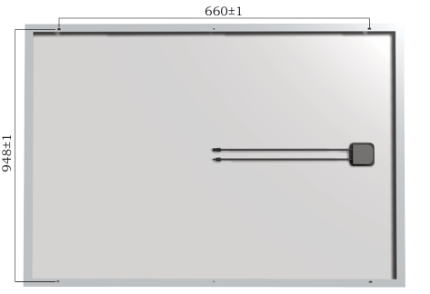 OS PERC 25 Mono Crystalline PV Module 250Wp/12V